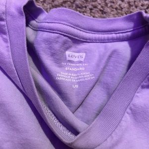 Men’s Purple Levi’s Shirt